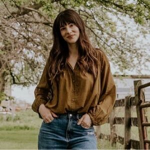 DOEN Jane blouse Size L